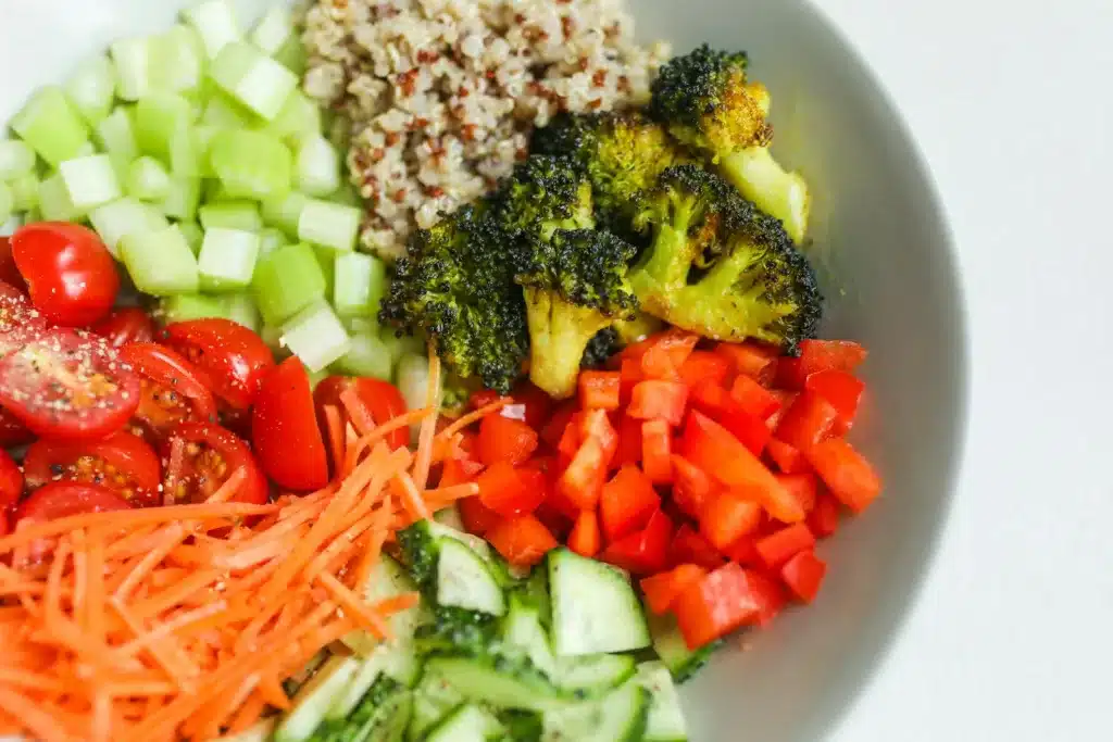 Close-Up Photo Of Vegetables. key nutrition strategies, mental health.