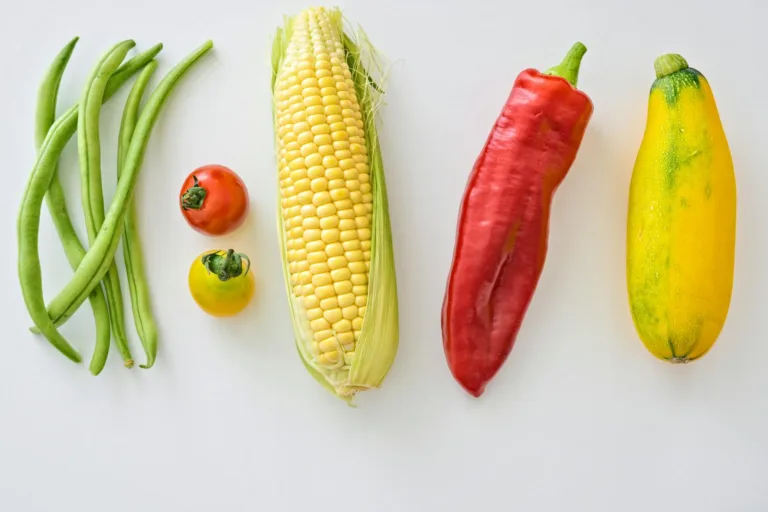 Five Assorted Vegetables on White Surface, health benefits, organic foods